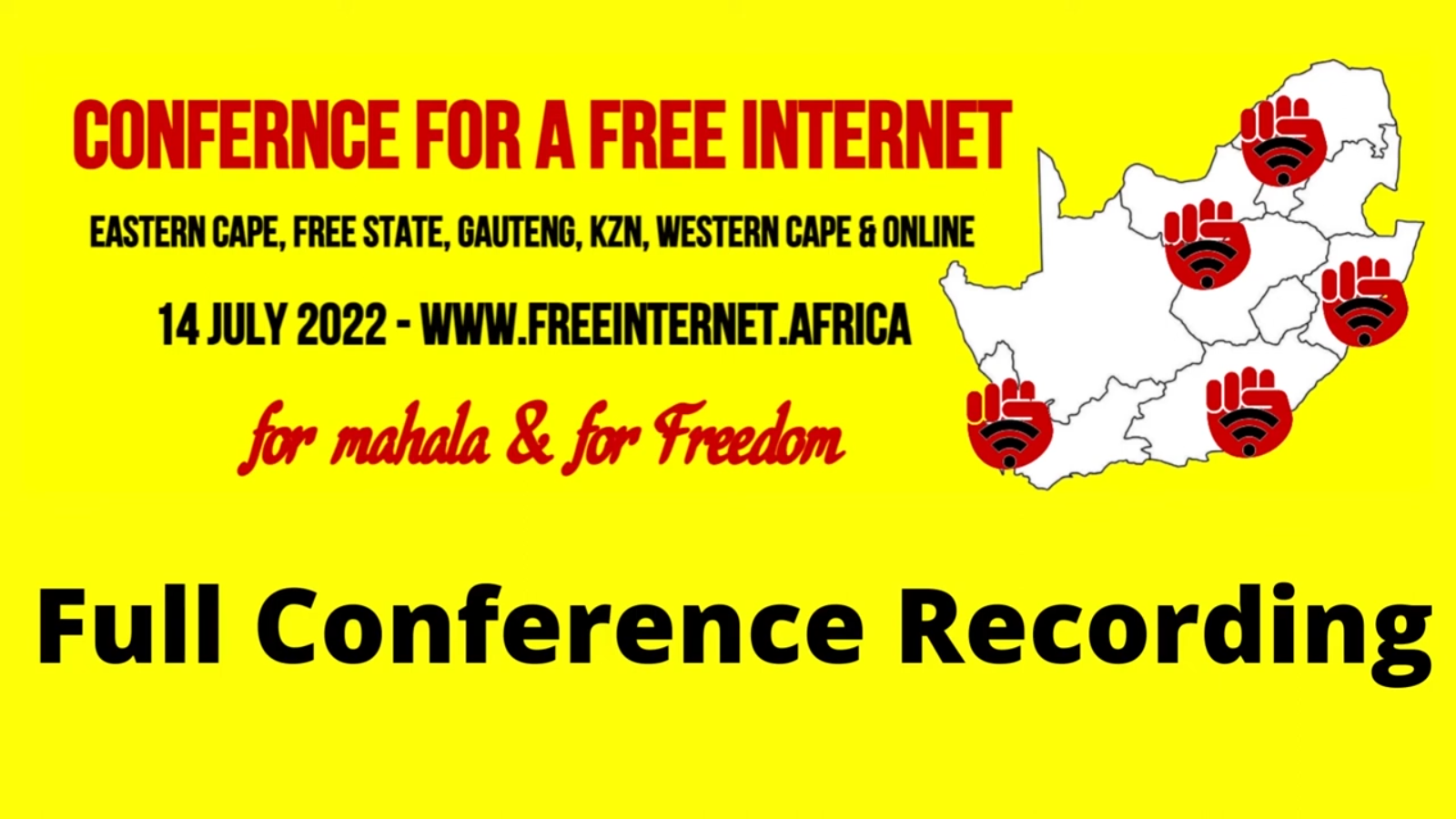 Conference for a Free Internet